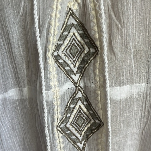 NWT VITAMIN A ISABELL MAXI CAFTAN Swim Cover Up Dress SMALL - Picture 9 of 13